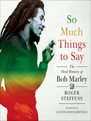 cover image of So Much Things to Say